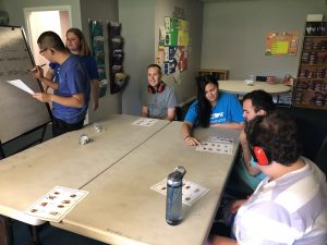 autism day program group activity