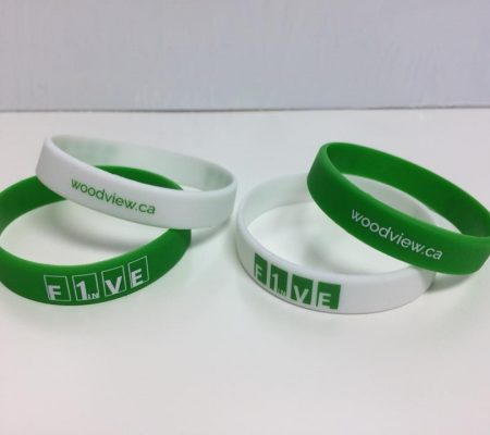 wristband with 1 in 5 logo