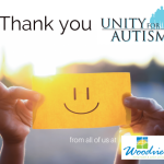 Thank you Unity for Autism!